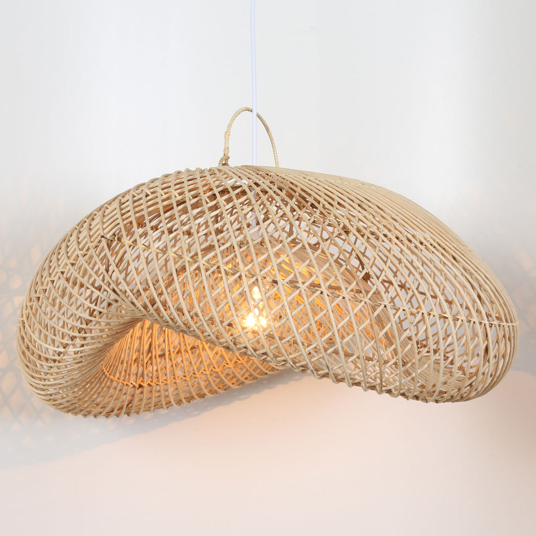 Rattan Luna Lamp
