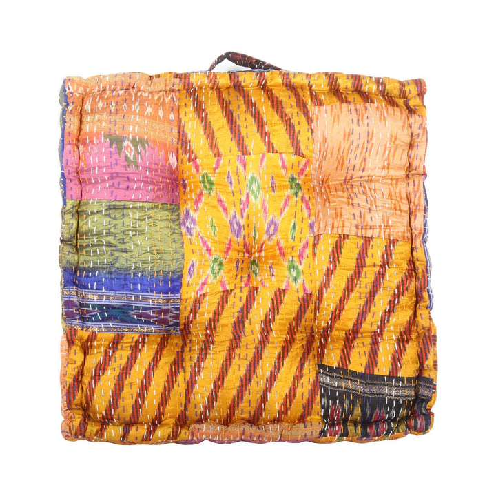 Kanthara patchwork seat cushion