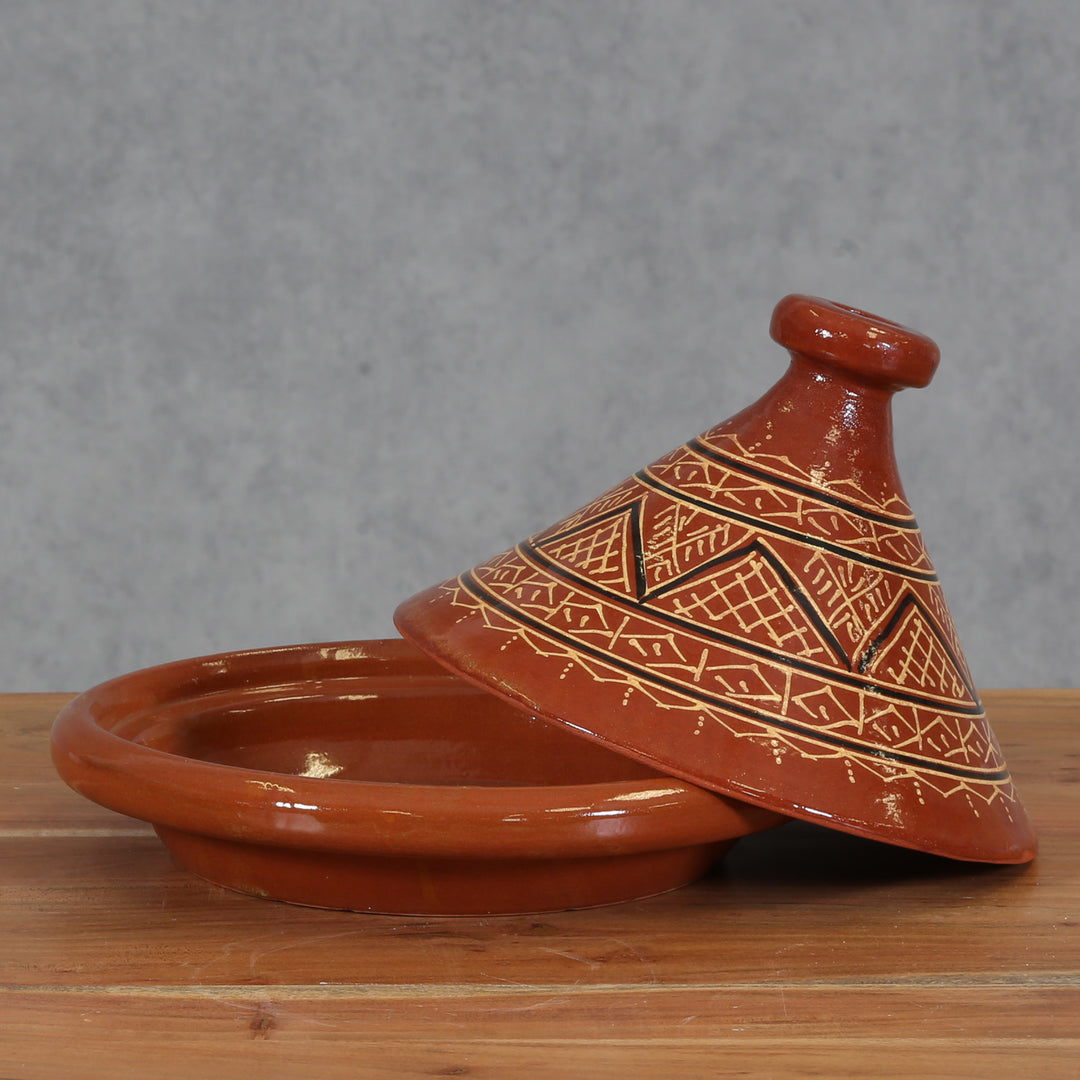 Glazed Tajine “Agadir” – 34 cm