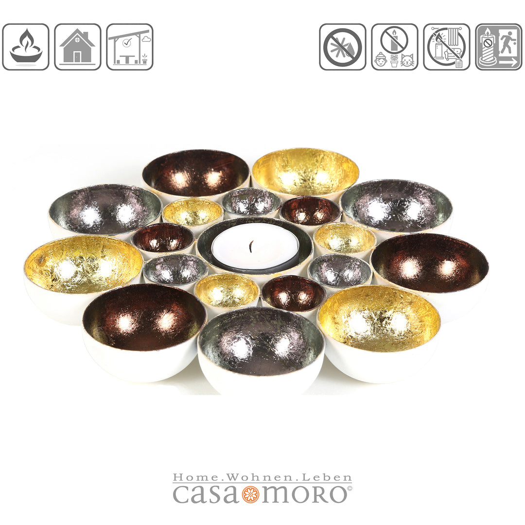 Elio tea light holder Ø21