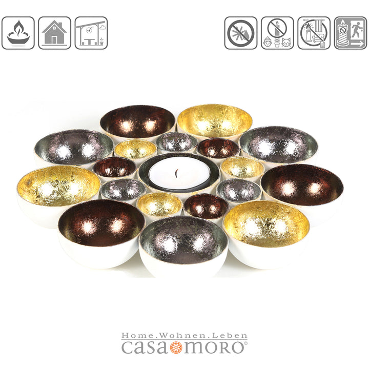Elio tea light holder Ø21