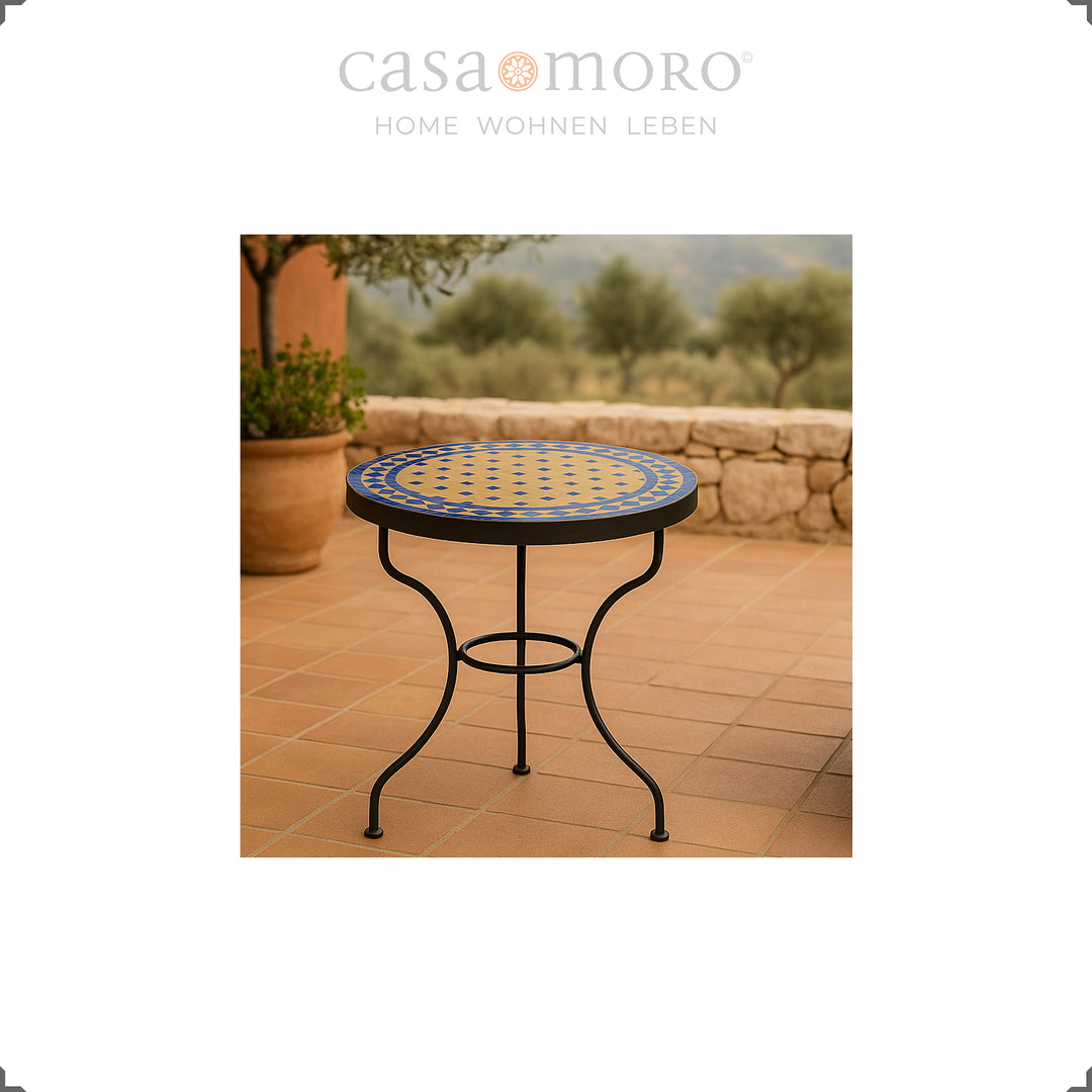 Small table for the balcony, terrace or garden - flexible and handmade