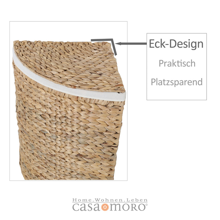 Corner laundry basket Viona L