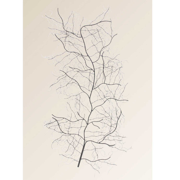 Metal wall decoration branch