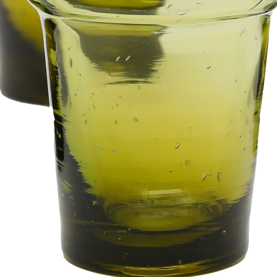 Glasses used for creamy cappuccino creations and sweet highlights  