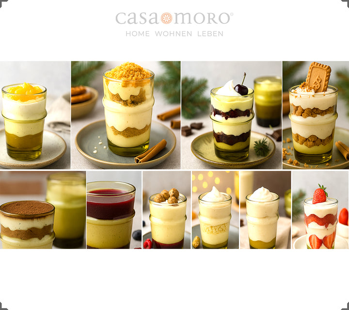 Dessert glasses – perfect for small delicacies