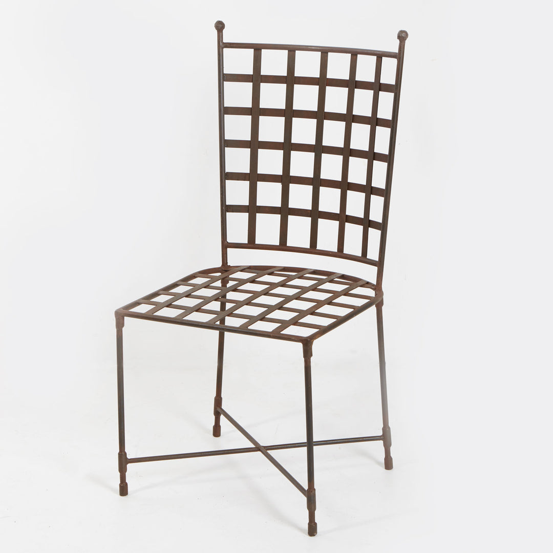 Moroccan iron chair Salmane