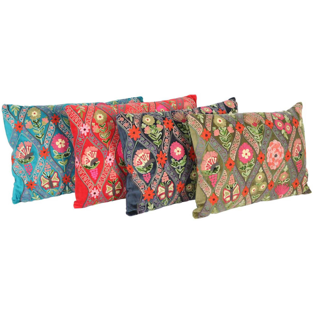 Jolina decorative cushion, embroidered