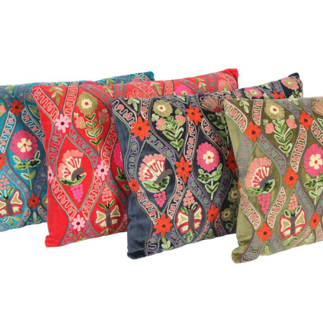 Jolina decorative cushion, embroidered