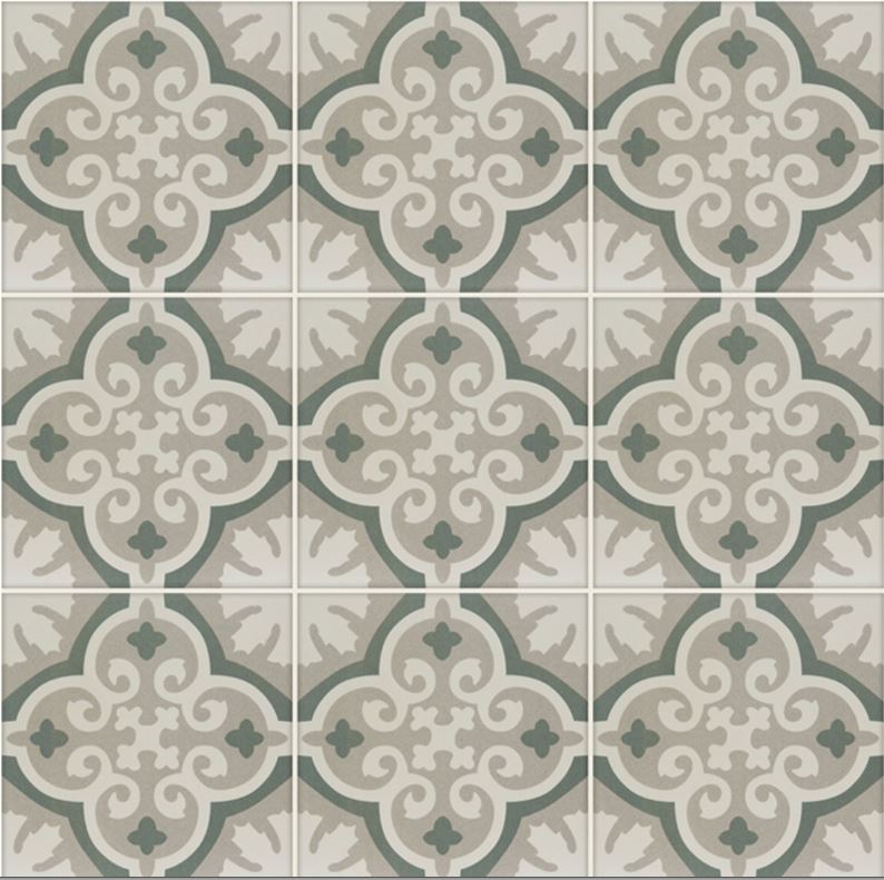 Moroccan tiles 20x20 cm - cement look for walls and floors