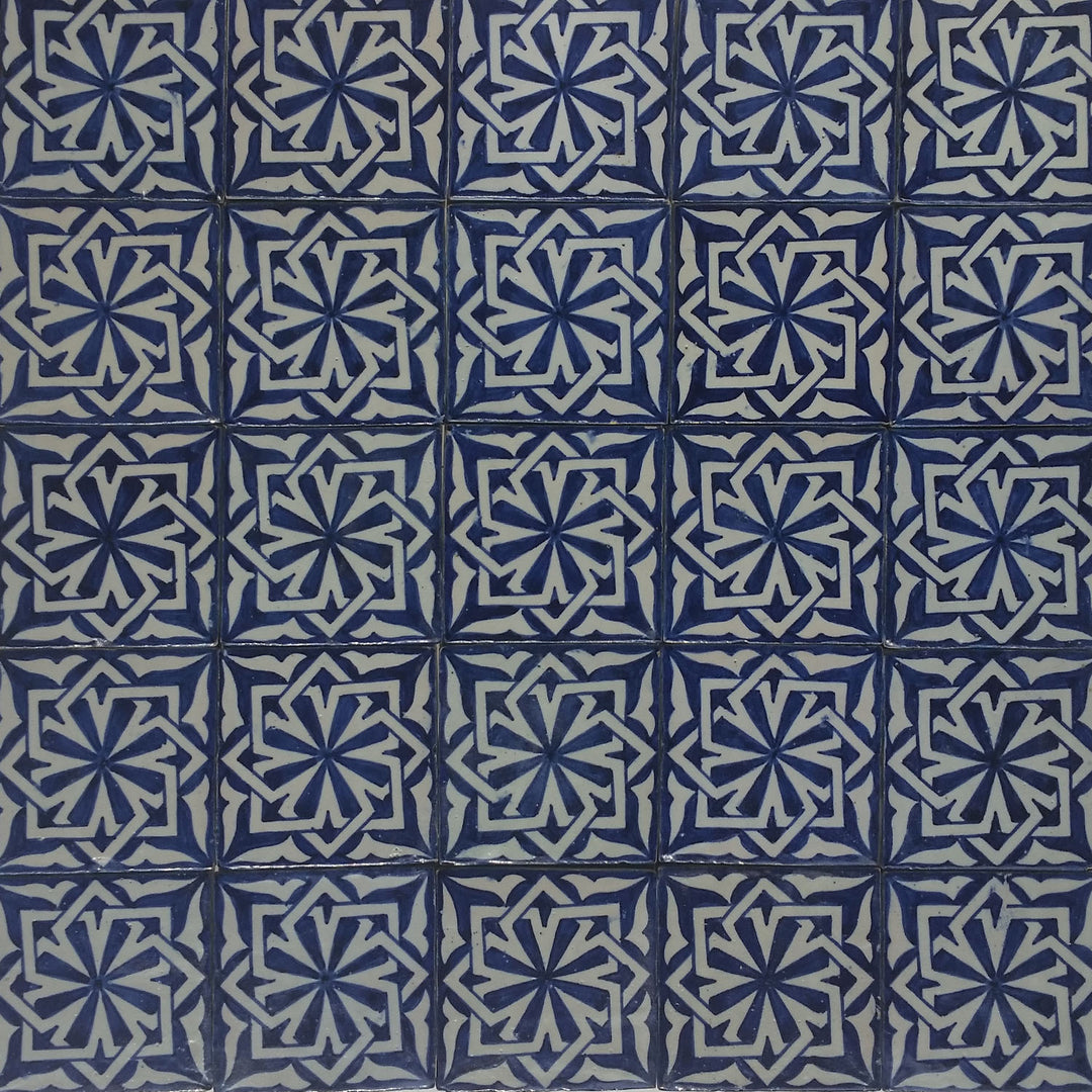 Hand painted tile – Andalusian style