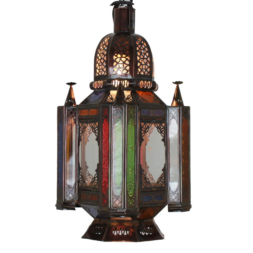 Oriental hanging lantern Fadila