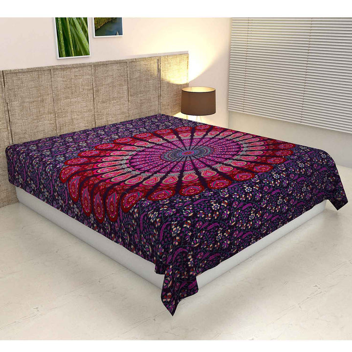 Mandala Amba bedspread 140