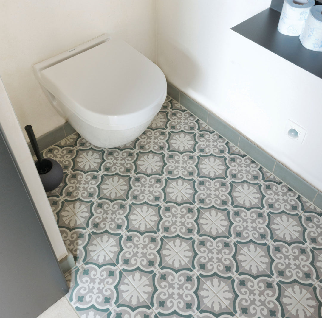 Moroccan tiles 20x20 cm - cement look for walls and floors