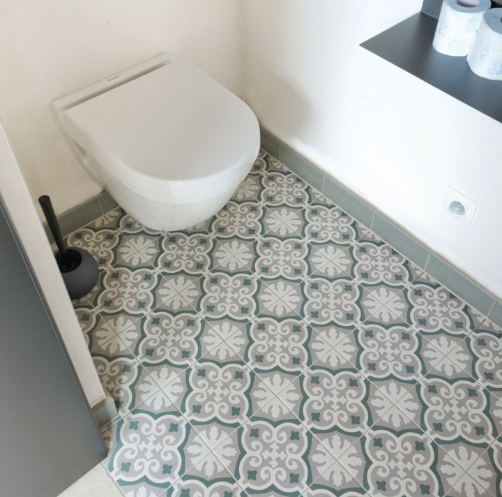 Moroccan tiles 20x20 cm - cement look for walls and floors