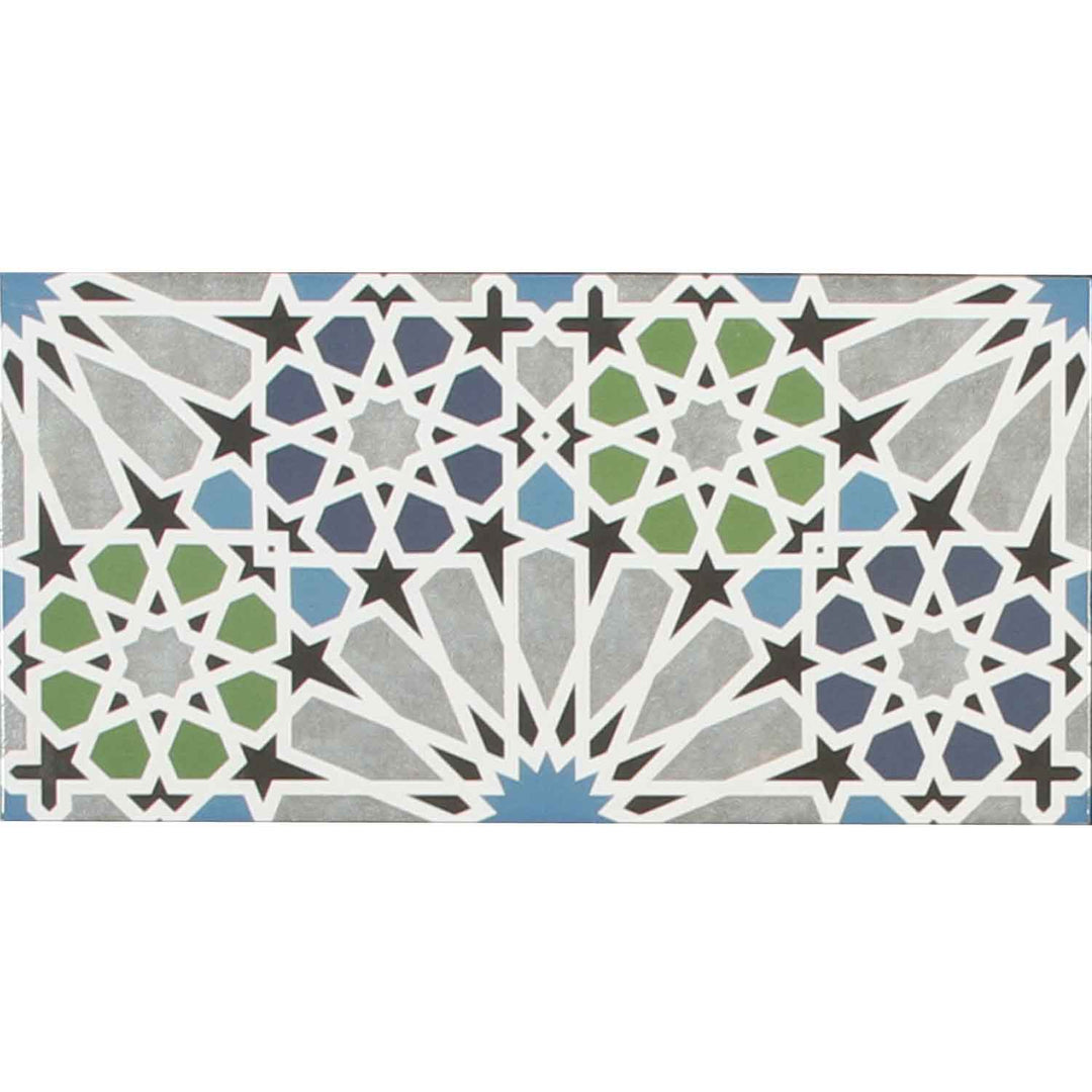 Sample tile Moroccan wall tiles 50x25 – FL7091
