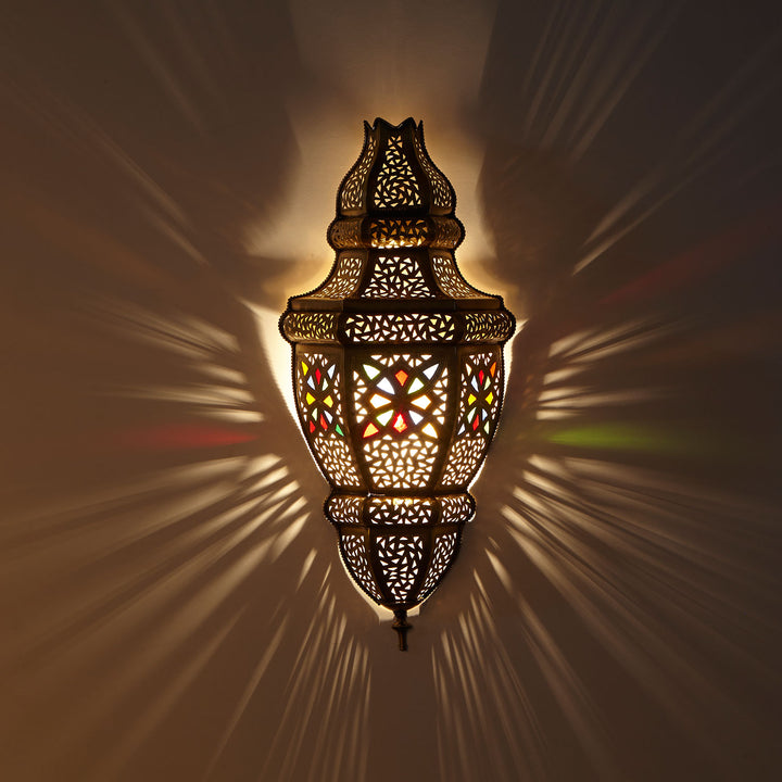 Brass wall lamp Ayah