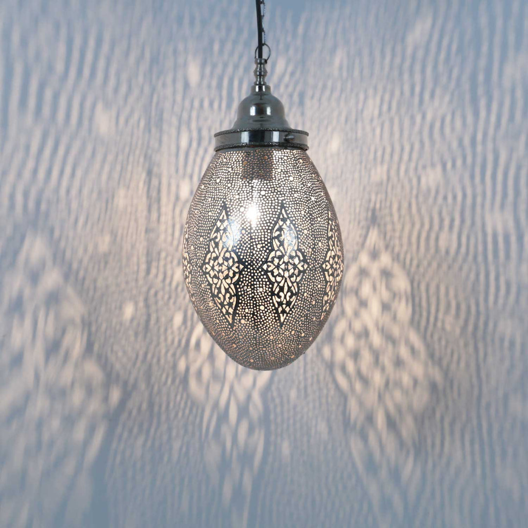 Oriental silver lamp Sanan