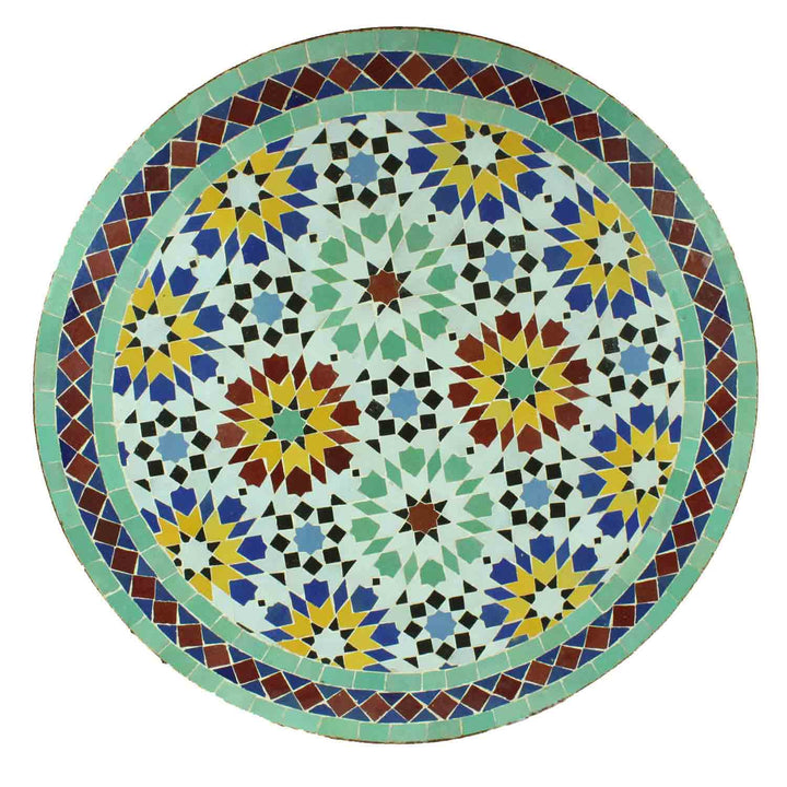Mosaic bistro table, round, 70 cm