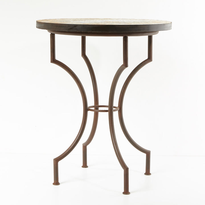 Mosaic table from Morocco - Round -M60-25