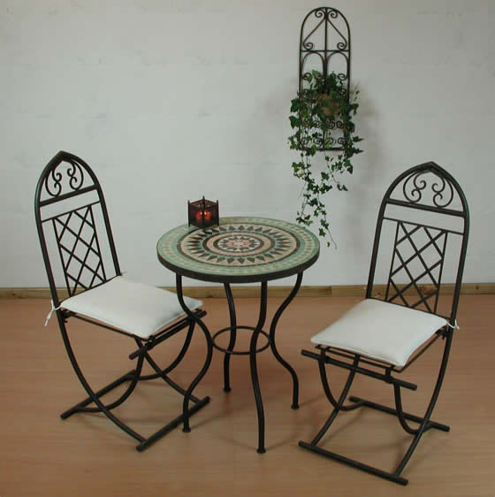 Mosaic table from Morocco Star Large