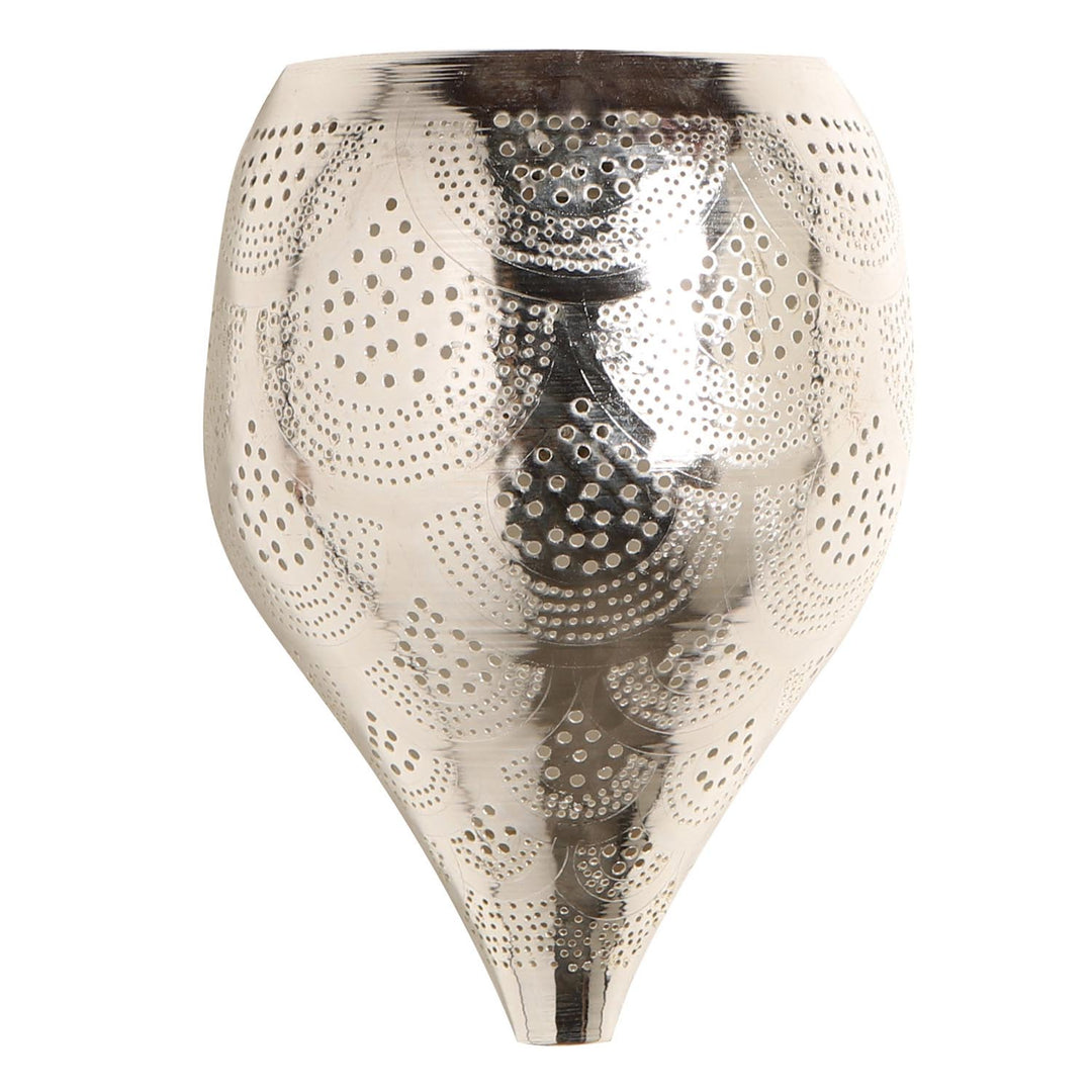 Moroccan silver wall lamp Nadim