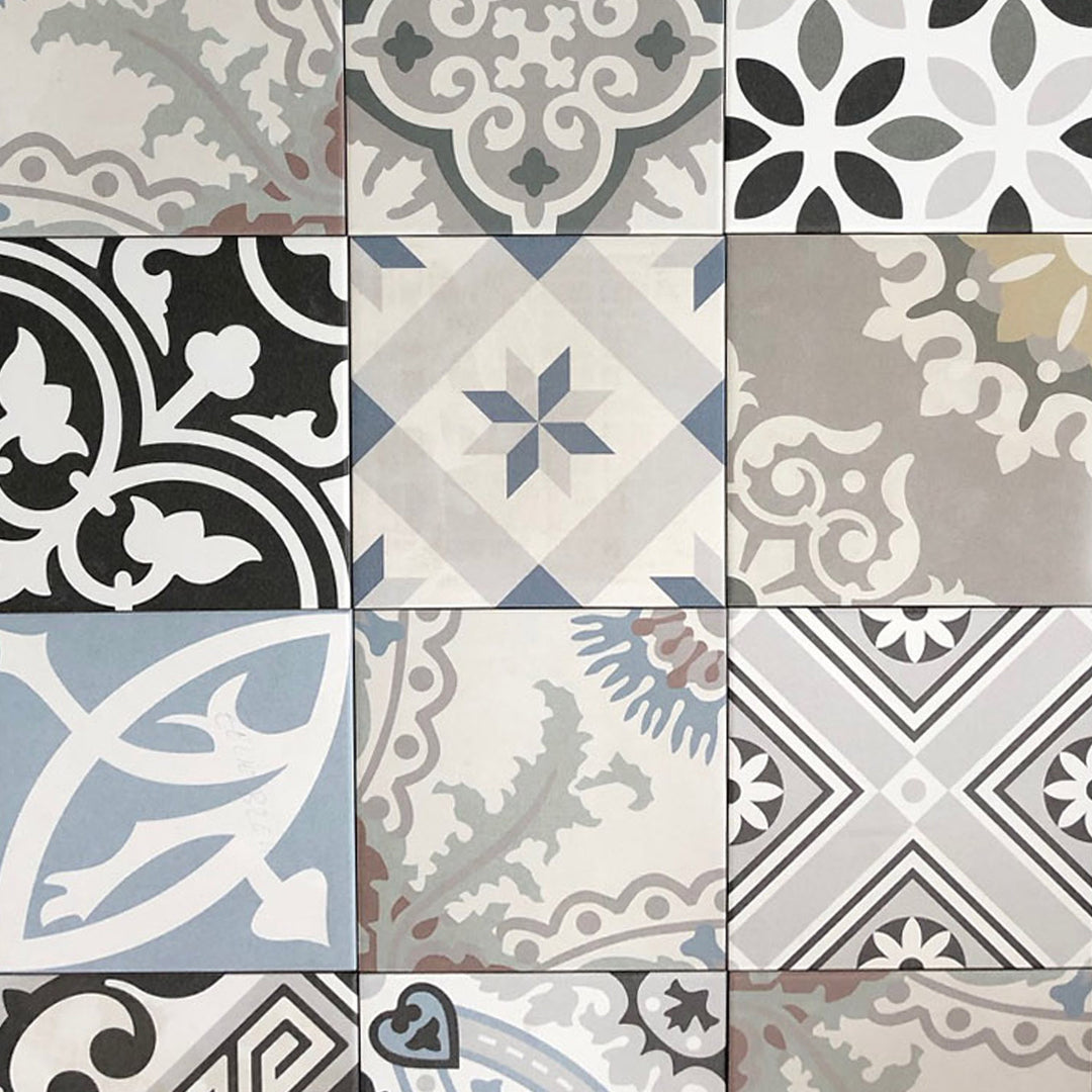 Moroccan patchwork tiles – 20x20 cm