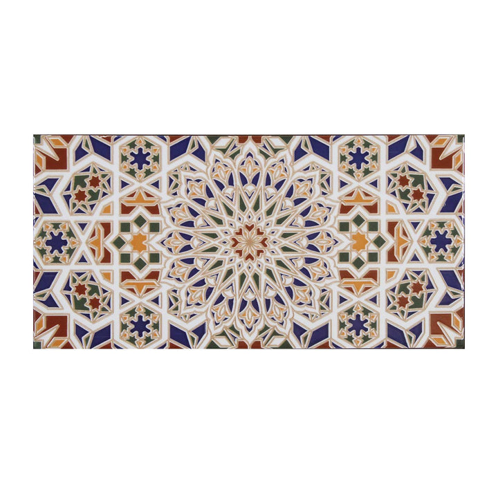 Moroccan wall tiles 30x15 cm – star mosaic