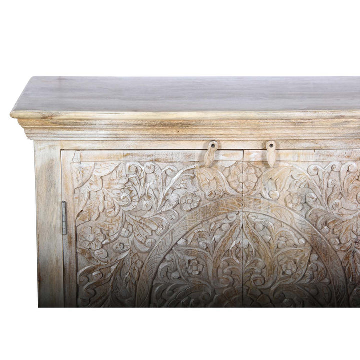 Oriental Wooden Chest of Drawers Maryam