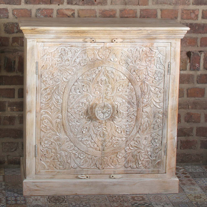 Oriental Wooden Chest of Drawers Maryam