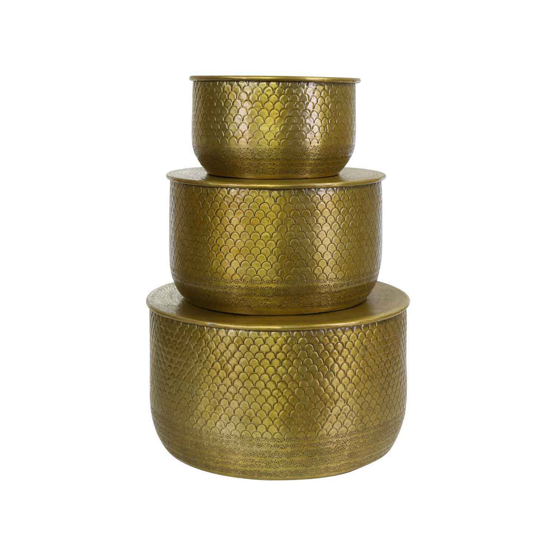 Oriental side table Alava Gold