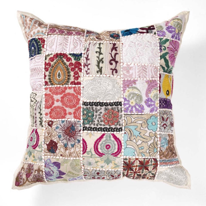 Indian patchwork cushion Mar