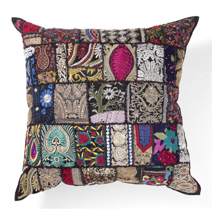 Indian patchwork cushion Mar