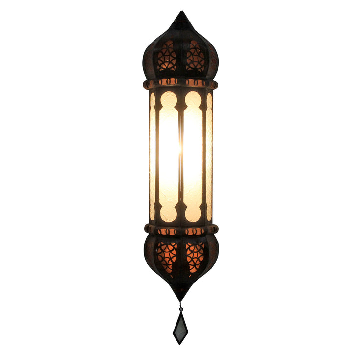 Moroccan wall lamp Ruya White