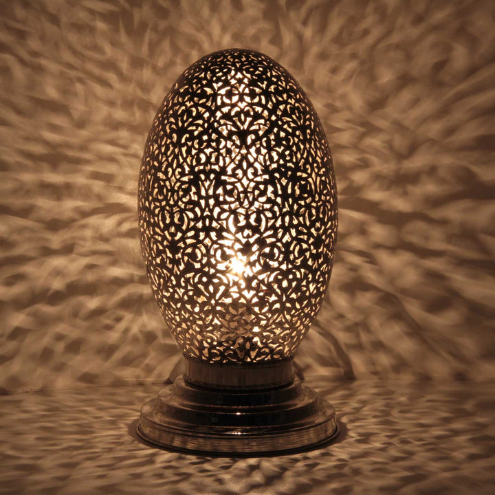 Oriental silver lamp Damaris