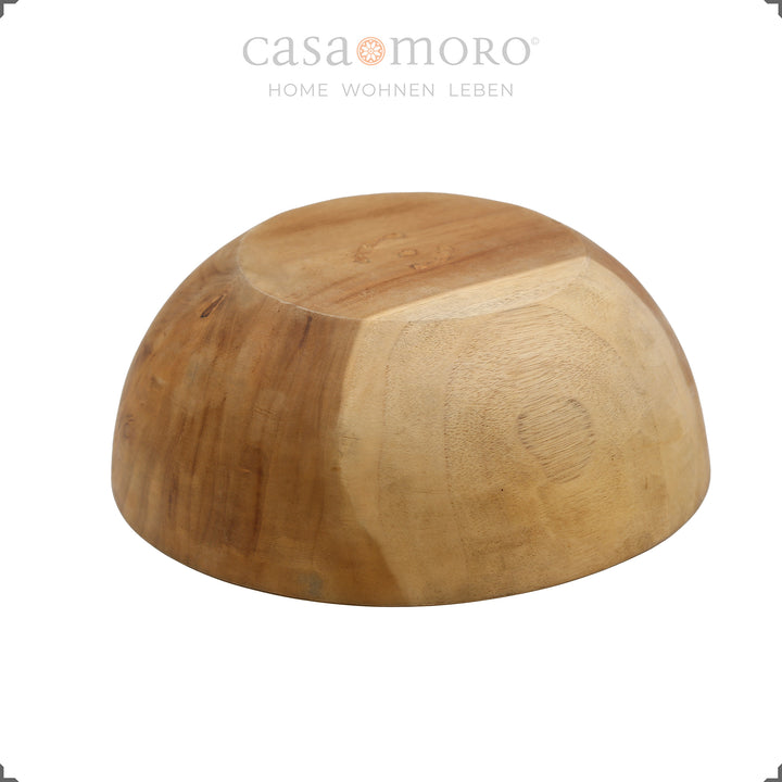 Table decoration with dimensions made of teak wood